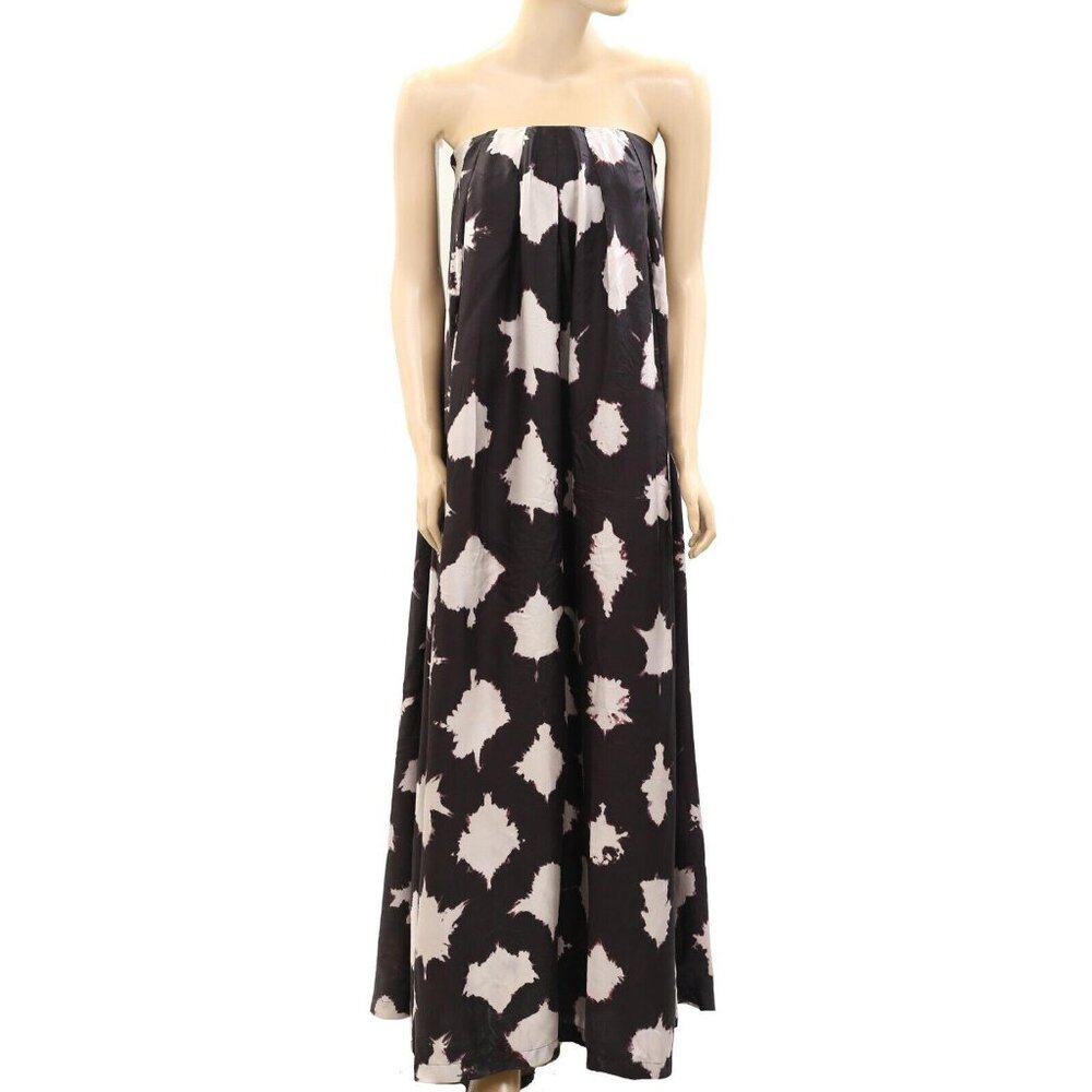 Ulla Johnson Black and White Maxi Dress